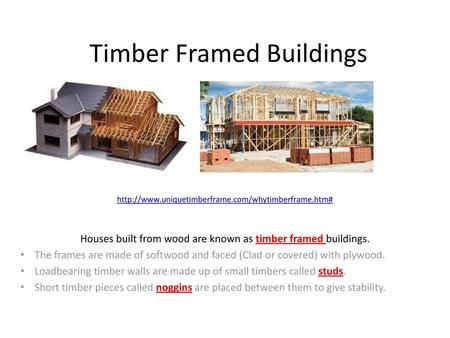 Timber Framed Buildings