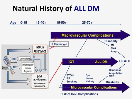 Natural History of ALL DM