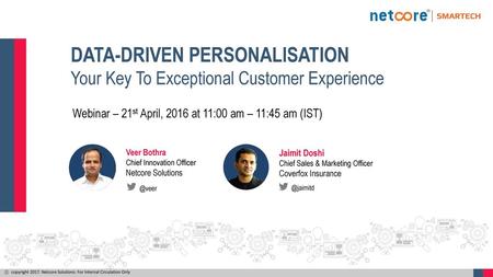 DATA-DRIVEN PERSONALISATION