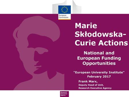 Marie Skłodowska-Curie Actions