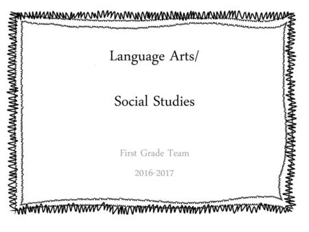 Language Arts/ Social Studies