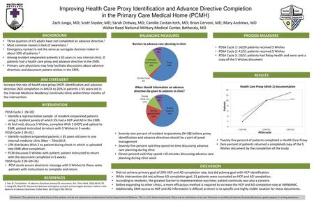 in the Primary Care Medical Home (PCMH)