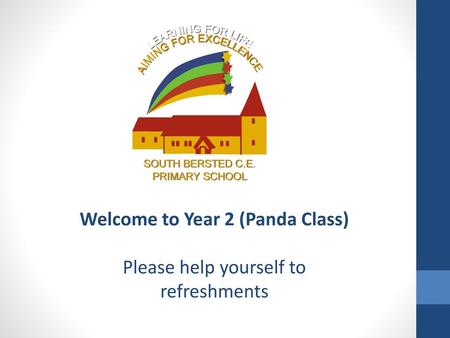 Welcome to Year 2 (Panda Class)