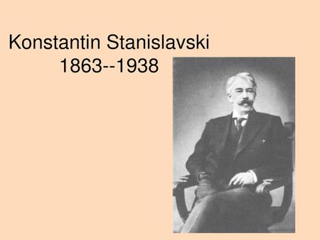 Konstantin Stanislavski