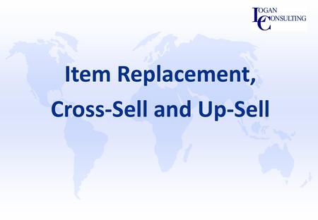 Cross-Sell and Up-Sell