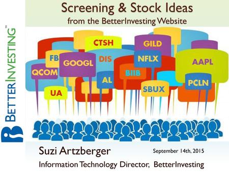 Screening & Stock Ideas from the BetterInvesting Website