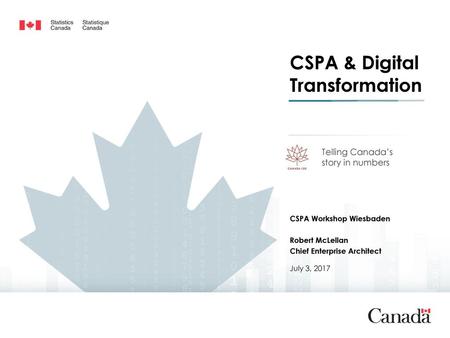 CSPA & Digital Transformation