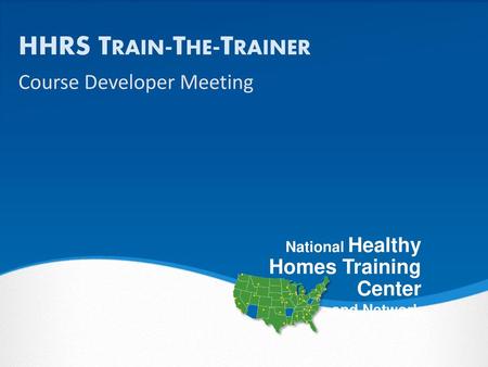 HHRS Train-The-Trainer