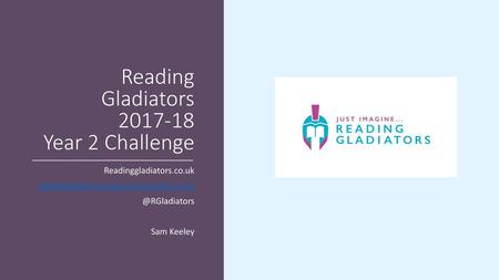 Reading Gladiators Year 2 Challenge