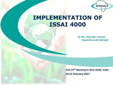 IMPLEMENTATION OF ISSAI 4000