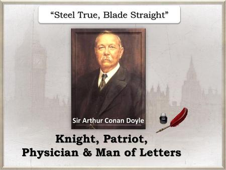 Physician & Man of Letters