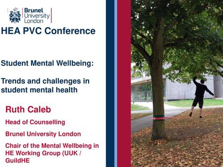 Ruth Caleb Head of Counselling Brunel University London