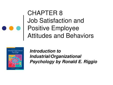 Introduction to Industrial/Organizational Psychology by Ronald E