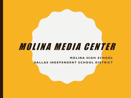 Molina High School Dallas Independent School District