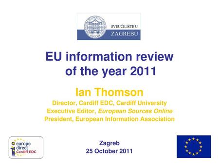 EU information review of the year 2011