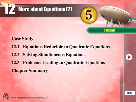 More about Equations (2)