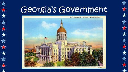 Georgia’s Government.