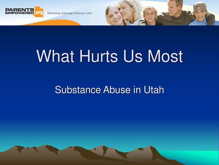 Substance Abuse in Utah