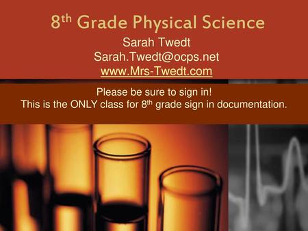 8th Grade Physical Science