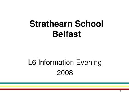 Strathearn School Belfast