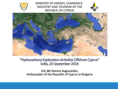 “Hydrocarbons Exploration Activities Offshore Cyprus”