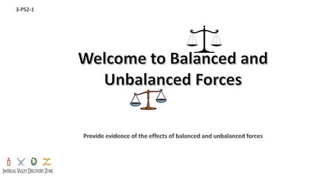 Welcome to Balanced and Unbalanced Forces