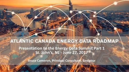 Presentation to the Energy Data Summit Part 1