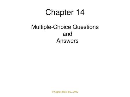 Multiple-Choice Questions and Answers