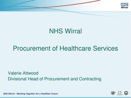 Procurement of Healthcare Services