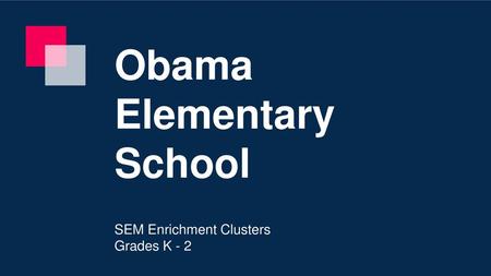 Obama Elementary School