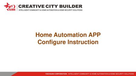 Configure Instruction