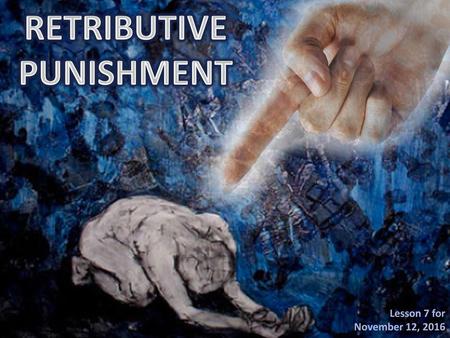 RETRIBUTIVE PUNISHMENT