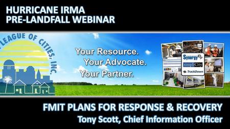 FMIT PLANS FOR RESPONSE & RECOVERY