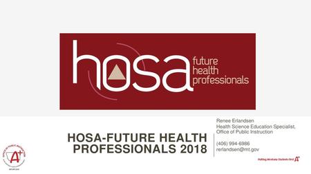 HOSA-Future Health Professionals 2018