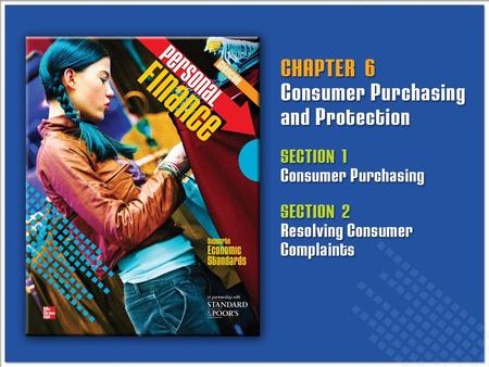 Consumer Purchasing and Protection