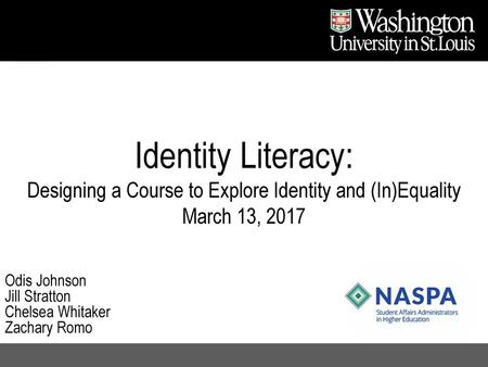 Designing a Course to Explore Identity and (In)Equality