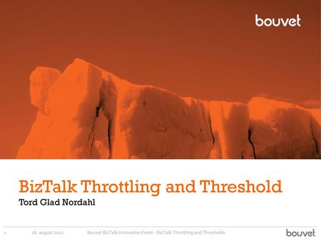 BizTalk Throttling and Threshold