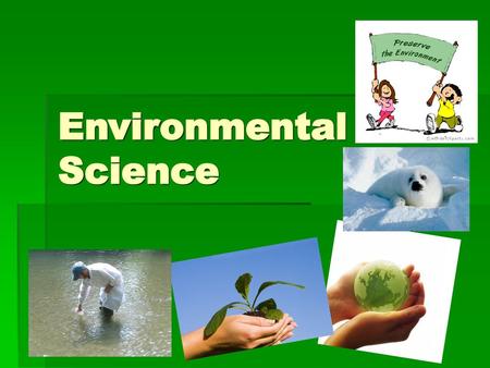 Environmental Science