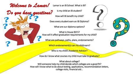 Welcome to Lamar! Do you have questions?