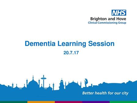 Dementia Learning Session