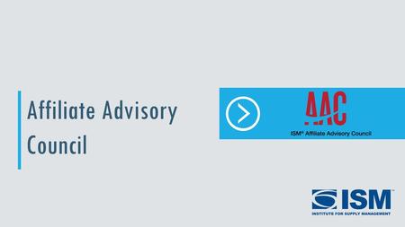 Affiliate Advisory Council.