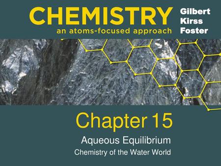 Aqueous Equilibrium Chemistry of the Water World