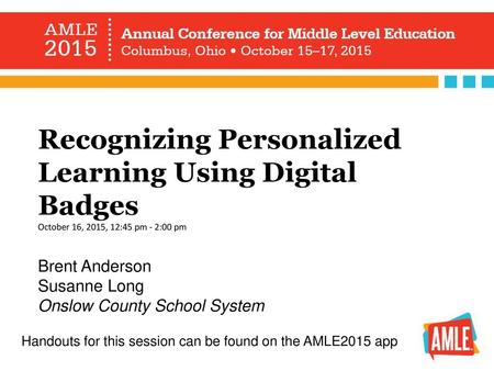 Recognizing Personalized Learning Using Digital Badges