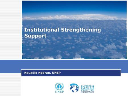 Institutional Strengthening Support