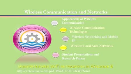 Wireless Communication and Networks