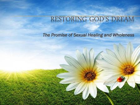 The Promise of Sexual Healing and Wholeness