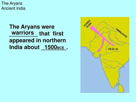 The Aryans Ancient India