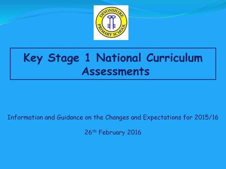 Key Stage 1 National Curriculum