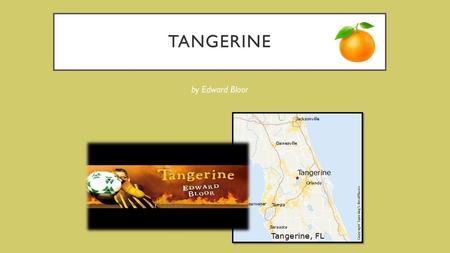 Tangerine by Edward Bloor.