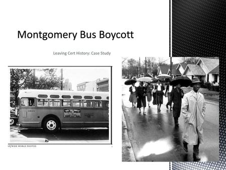 Montgomery Bus Boycott